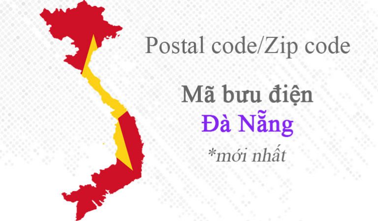 Mã bưu chính Postal code/Zip code của Đà Nẵng
