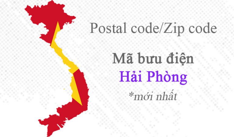 Mã bưu chính Postal code/Zip code của Hải Phòng