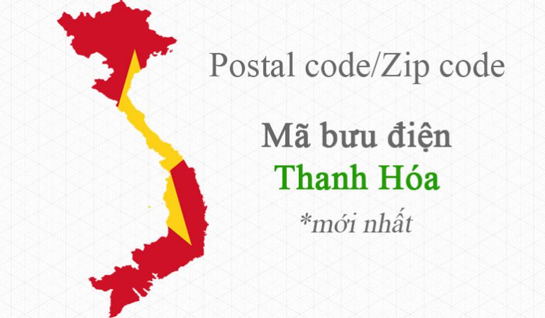 Mã bưu chính Postal code/Zip code của Thanh Hóa