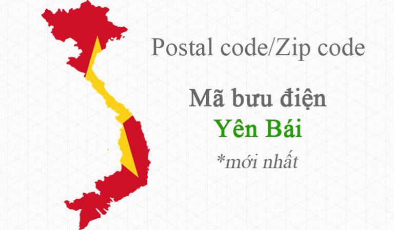 Mã bưu chính Postal code/Zip code của Yên Bái